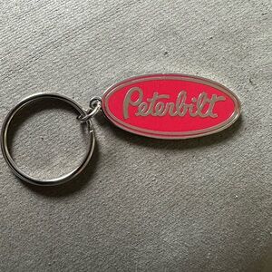 Peterbilt Red Keychain